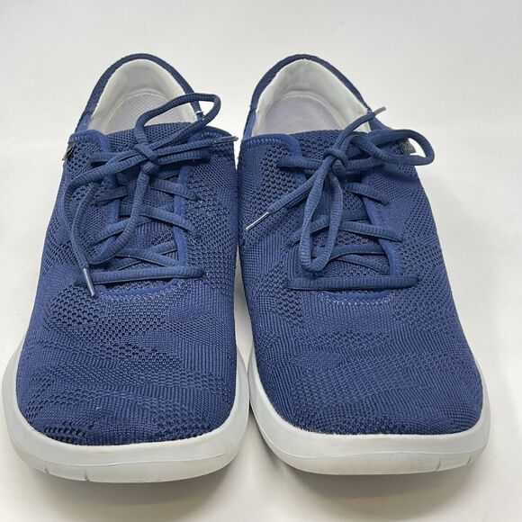 Kizik Madrid Eco-Knit Shoes Mens 13 W Wide Blue Hands Free Lightweight Sneakers - Picture 6 of 16